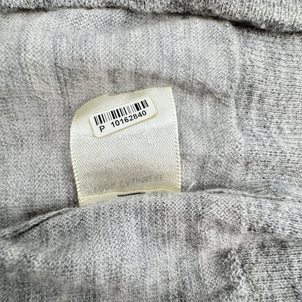 Margaret O'Leary Sweater Womens Medium Gray‎ Cashmere Scoop Neck Ribbed Sleeve - Picture 9 of 9